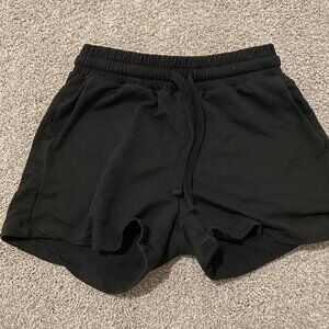 LC Waikiki Black Sweat Shorts- Women's XS